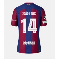 Dres Barcelona Joao Felix #14 Domáci 2023-24 Krátky Rukáv